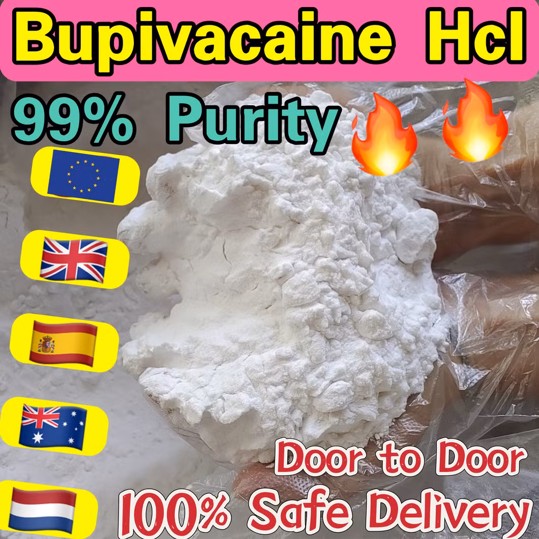 Fast Delivery: 7-16 Days, 99% Purity Bupivacaine Bupivacaina Bupivacain HCl Hydrochloride Powder CAS: 14252-80-3 No Customs Issues