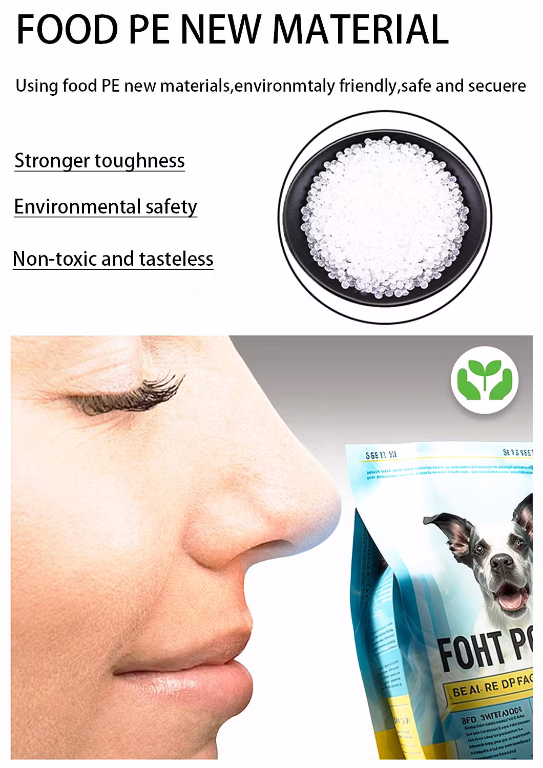 Manufacturer Custom Printing Wet Cat Dog Food Doypack Plastic Bag Ziplock Aluminum Foil Smell Proof Pet Snacks Food Retort Pouch Mylar Packaging