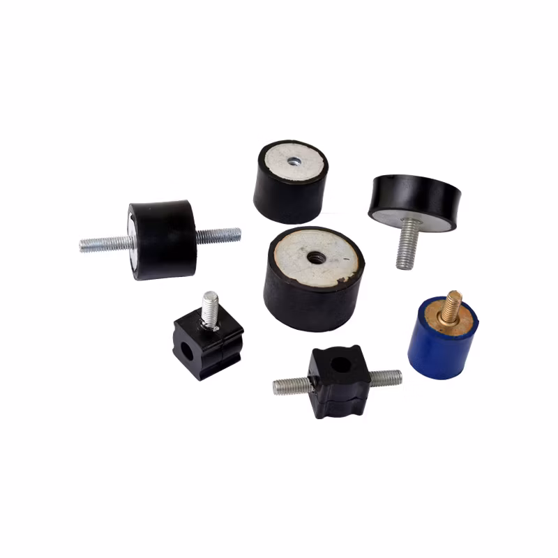 Air Conditioner Anti-Vibration Mount Shock Absorption Rubber Bumper Mounting with Threaded Screw