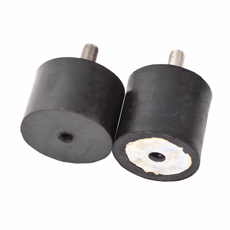 Air Conditioner Anti-Vibration Mount Shock Absorption Rubber Bumper Mounting with Threaded Screw