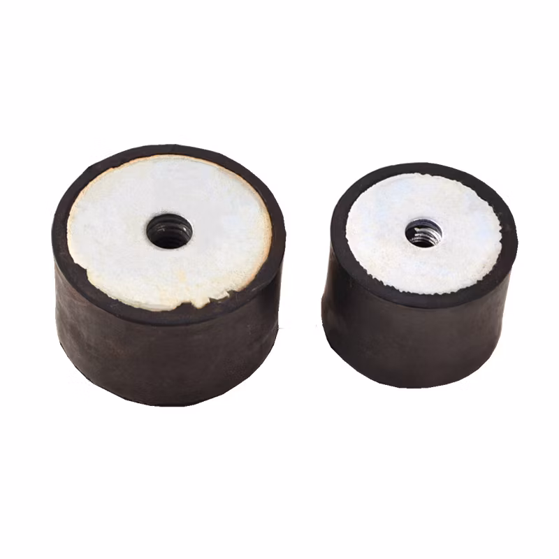 Air Conditioner Anti-Vibration Mount Shock Absorption Rubber Bumper Mounting with Threaded Screw