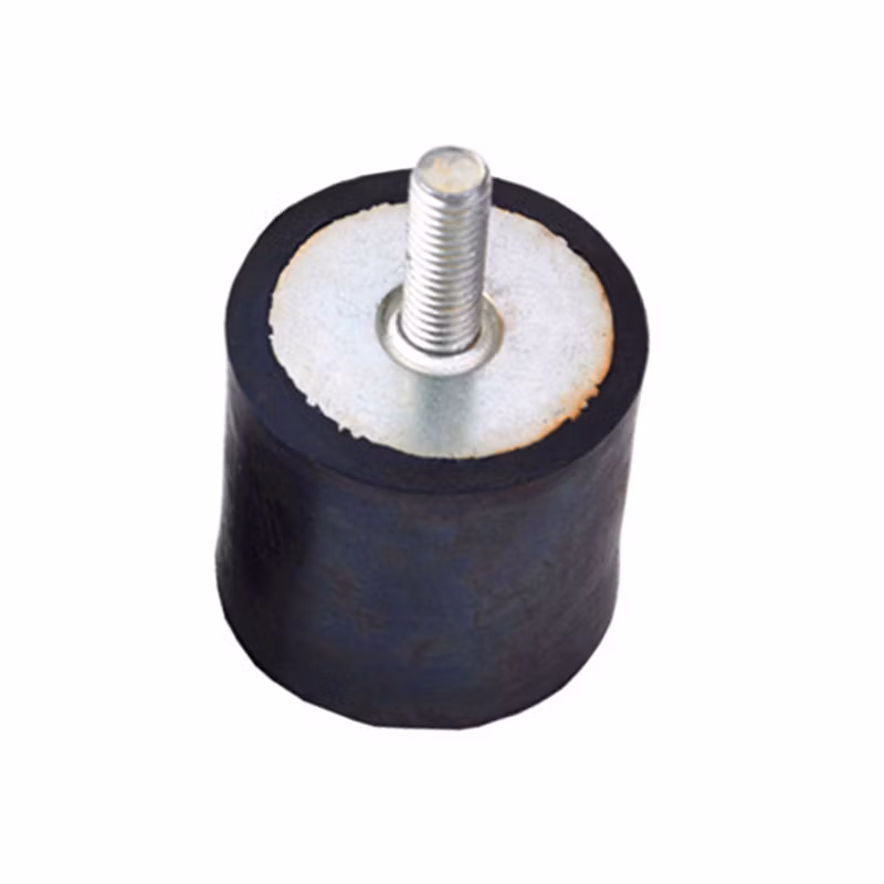 Air Conditioner Anti-Vibration Mount Shock Absorption Rubber Bumper Mounting with Threaded Screw