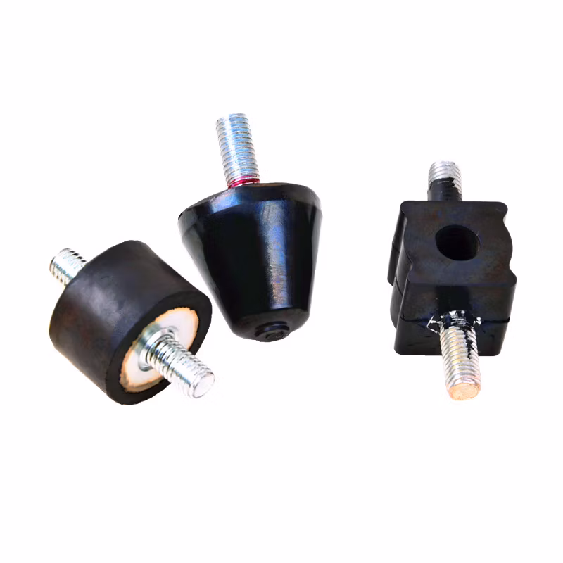 Air Conditioner Anti-Vibration Mount Shock Absorption Rubber Bumper Mounting with Threaded Screw