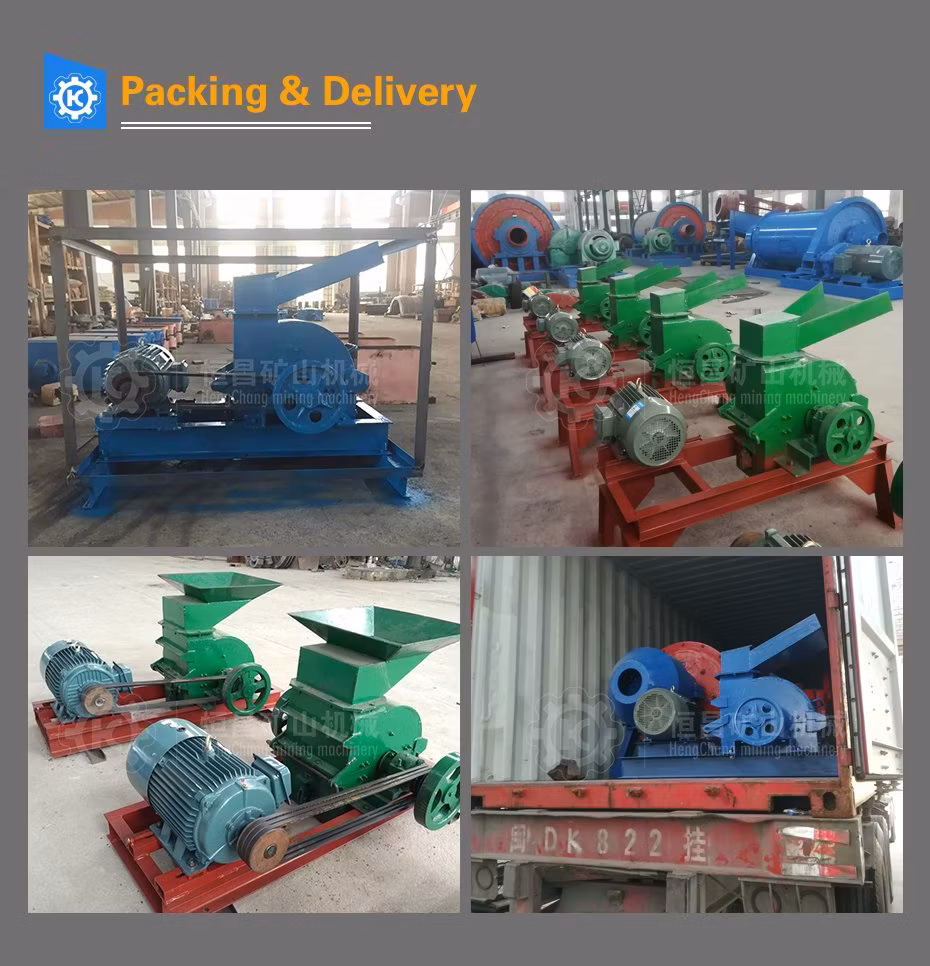 Small Capacity Gold Mining Machinery Coal Ore Glass Granite Limestone Gravel Sand Stone Hammer Mill Crusher Gold Rock Hammer Mill for 2mm Discharge