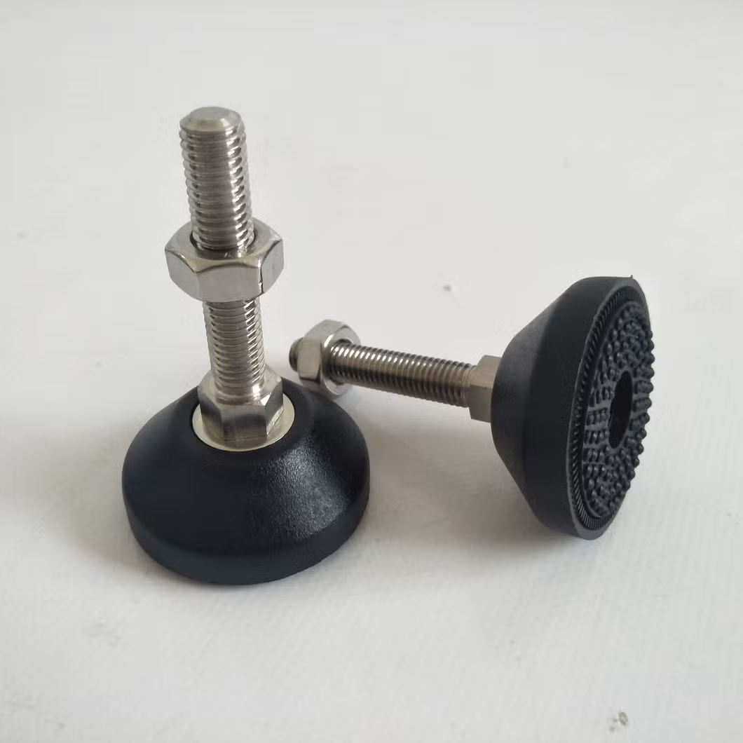 Galvanized Steel Rubber Seal Anti Vibration Pad Mount Foot for Machines