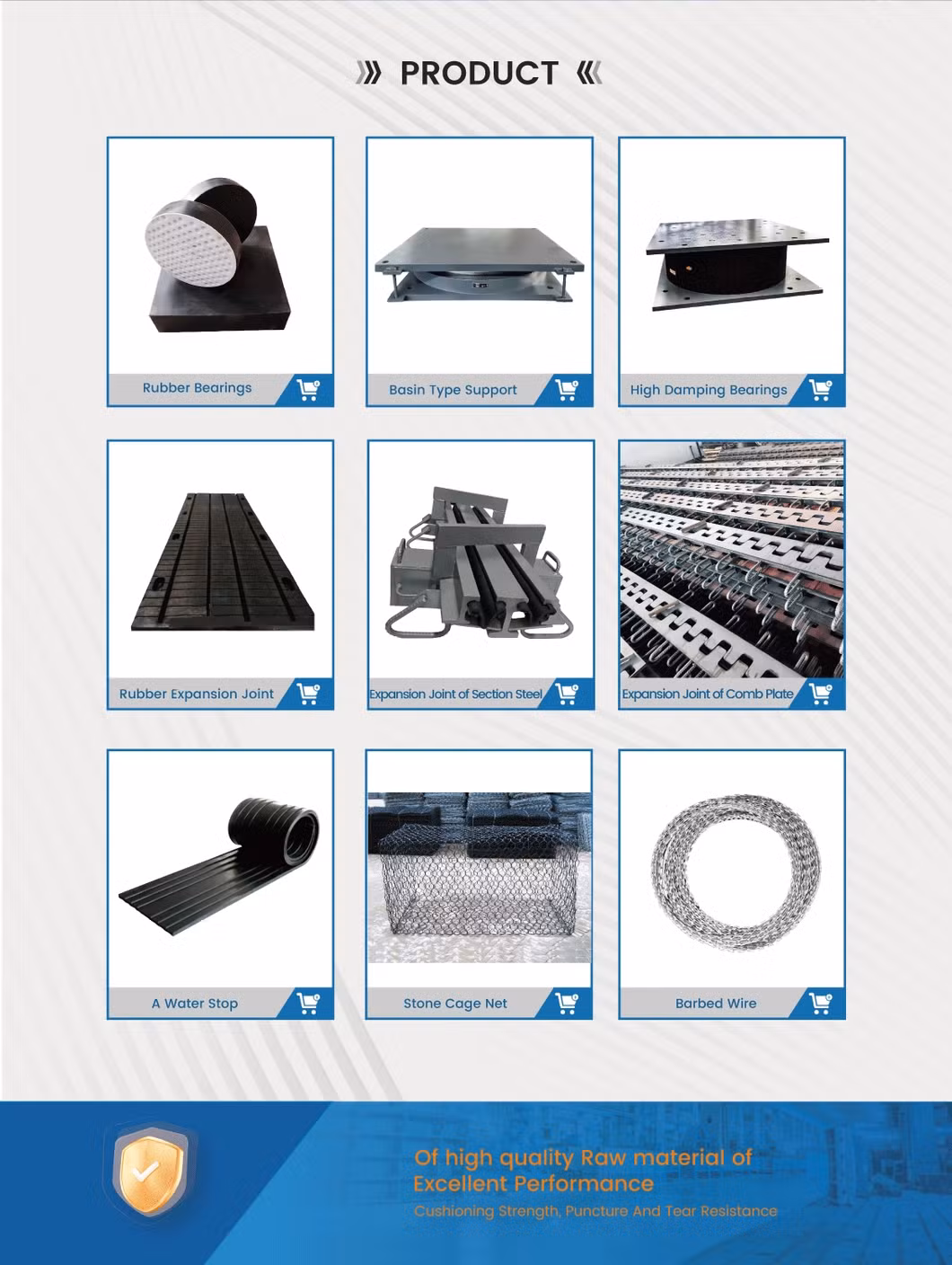 Round Square Rubber Shock-Absorbing Vibration Isolation Pad with Holes for Equipment and Equipment Bridge Buffer Pad