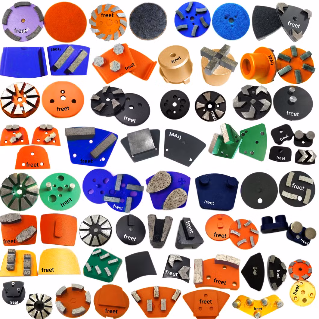 Metal Bond Polishing Pad Diamond Grinding Block for Granite, Marble, Concrete, Terrazzo