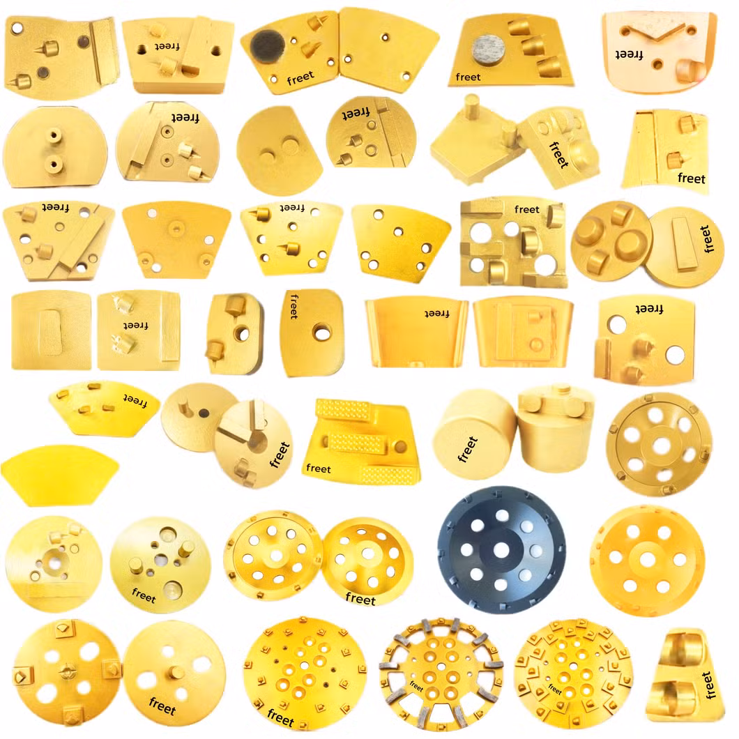 Metal Bond Polishing Pad Diamond Grinding Block for Granite, Marble, Concrete, Terrazzo