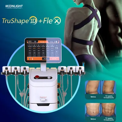 Precio de fábrica OEM/ODM disponible en Stock 2 en 1 Trushape ID y Flex EMS formación muscular Truculpt <a href='/monopolar/'>Monopolar</a> RF cuerpo Esculpir a Trushape