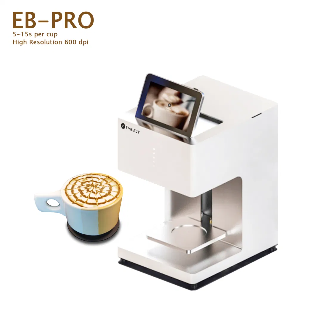 Fastest Smart Automatic 3D WiFi Milk Coffee Cocktail Printer