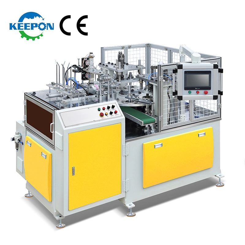 PE Coated Paper Cup and Cap Manufacturing Machine