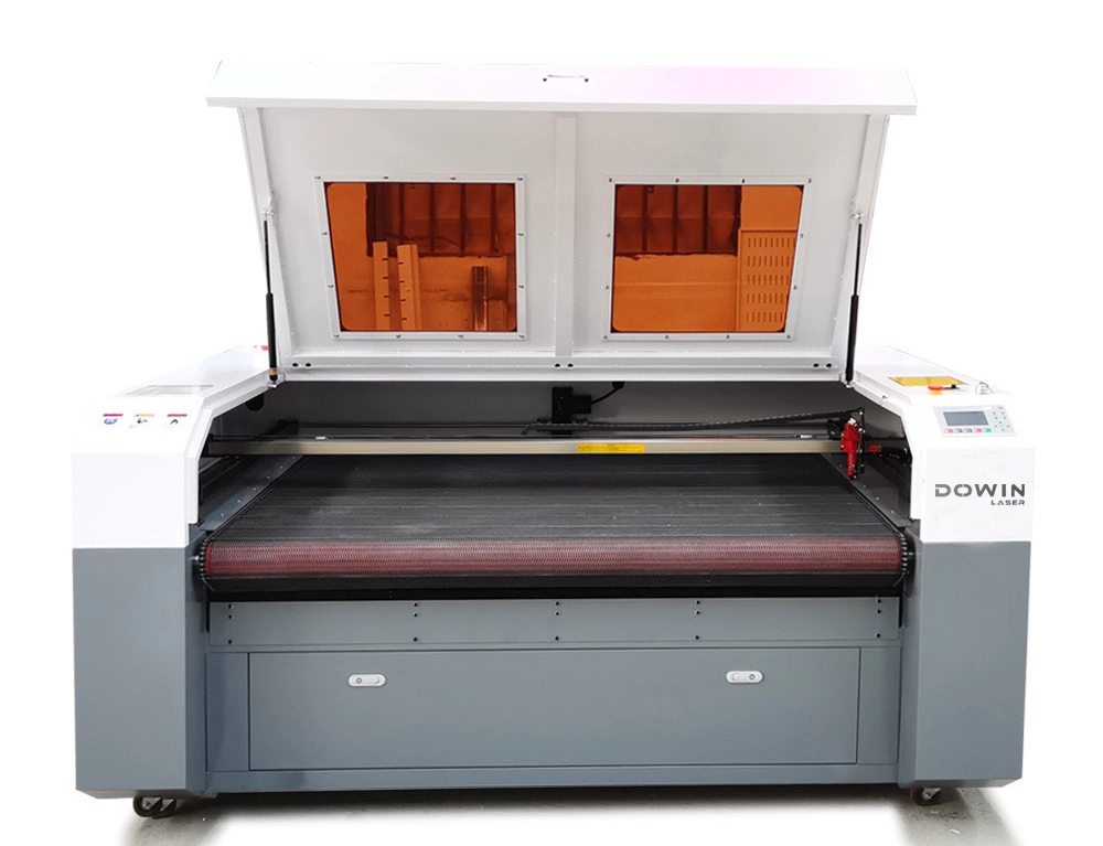 1600*1000mm Non-Woven Fabric Leather CO2 Laser Cutting Machine 80W Price