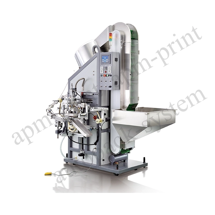 Automatic Round Cylindrical Wine Cap Printing Foil Hot Stamping Machine