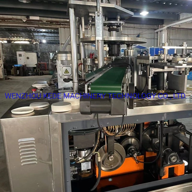 CE Certifite Kd-Zg100 Fully Automatic High Speed Disposable Coffee Paper Cup Cap Making/Forming Machine