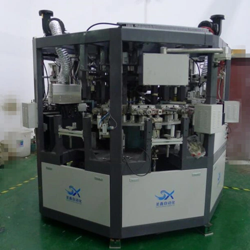 Automatic Multicolor Round Surface Glass Plastic Bottles Tubes Screen Printing Hot Stamping Machine