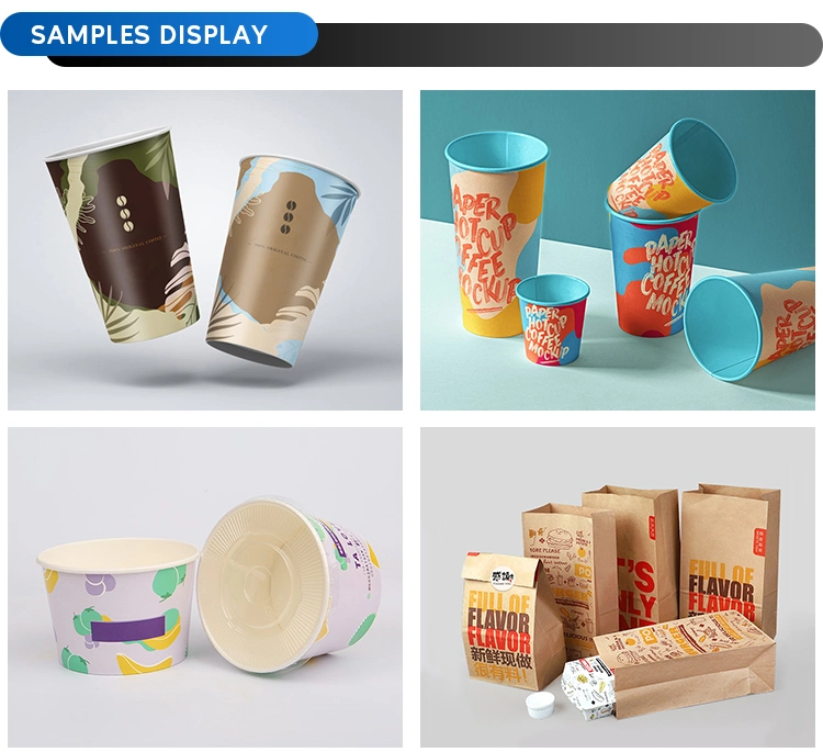 Automatic 6 Colours Paper Bag Paper Cup Flexographic Printing Machine Flexographic Printer