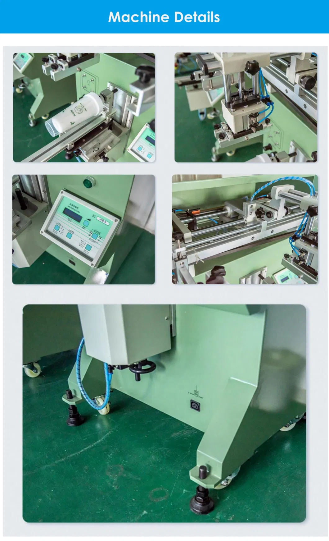 Semi Automatic Screen Printing Machine for Disposable Fast Food Box Snack Box Coffee Cup Tea Cup Water Cup