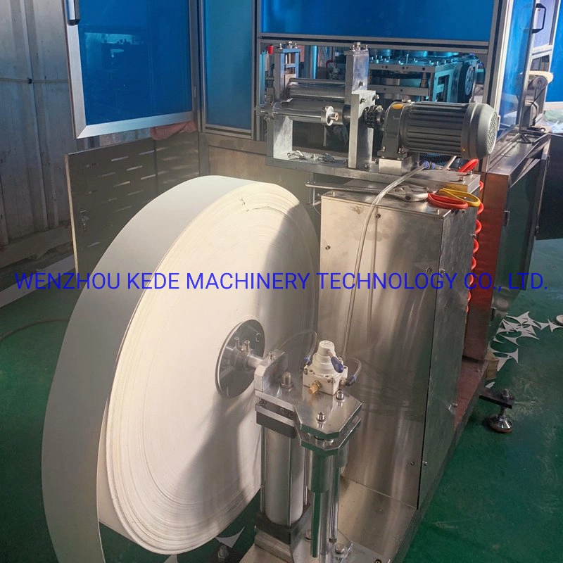 CE Certifite Kd-Zg100 Fully Automatic High Speed Disposable Coffee Paper Cup Cap Making/Forming Machine