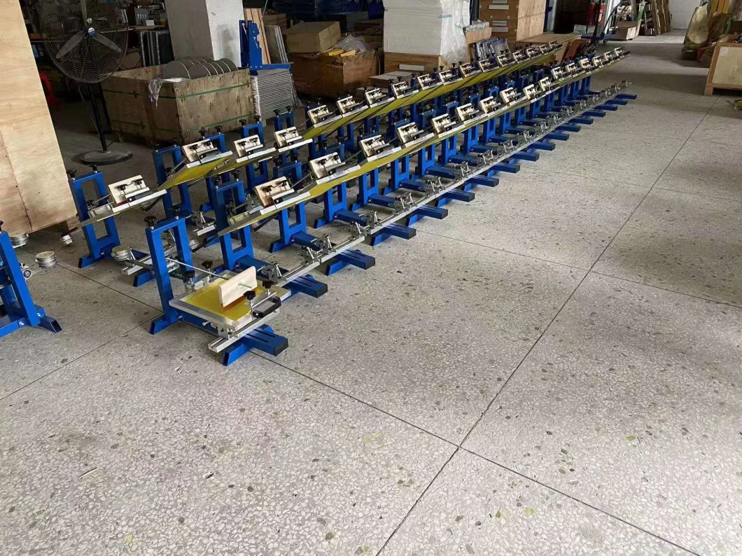 Wholesale Manual Cylindrical Round Printer Cylinder Manual Curved Silk Screen Printing Machine Silk Screen Cup Printing Machine