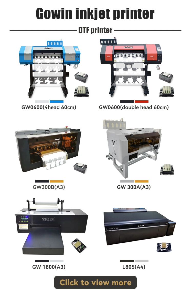 Digital Heat Transfer Cheap Price Impresora Dtf Inkjet T-Shirt Printing Machine