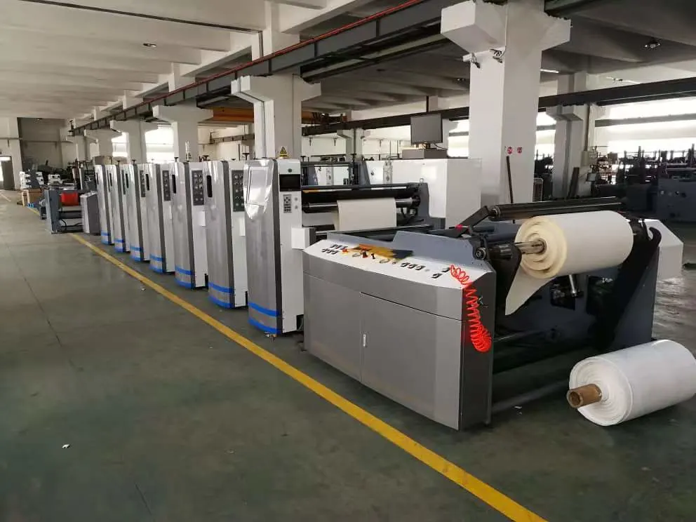 Disposable coffee Paper Cup Flexo Press Printing Machine