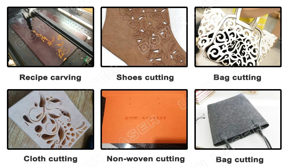 Garment Leather Fabric Cloth Laser Cutting Engraving Machine for Jeans and Shoes