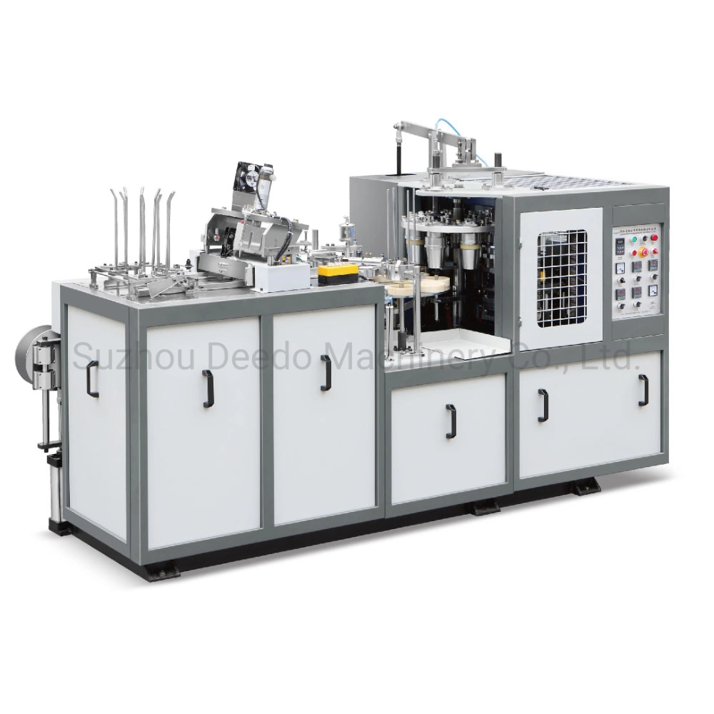 PE Coated Forming Paper Plate Cap Coffee Tea Making Machine Price