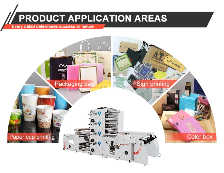 High Quality Paper Cup Printing Machine 4 Color Paper Printer