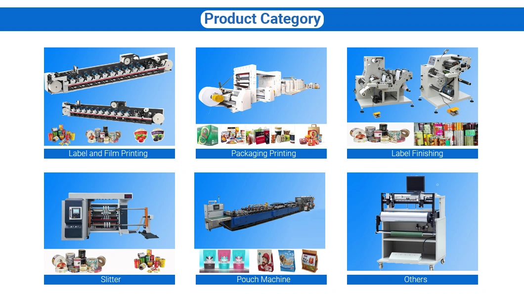 Multifunctional Packaging Flexo Printing Machine Flexo Printer for Paper Cups and Paper Bags Burger Wrappers Printing Machine Food Package Printing Press