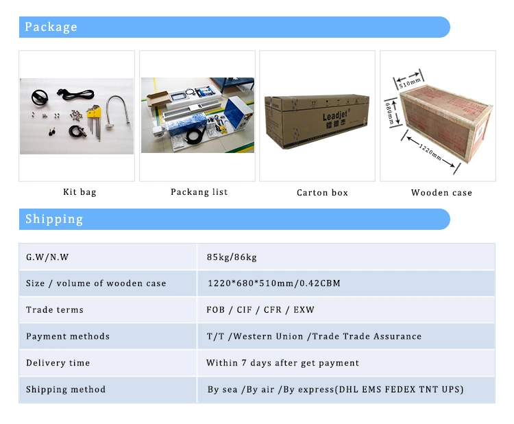 Leadjet CO2 Laser Printer Coding Machine for Plastic Cap Printing