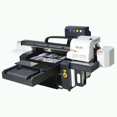 Tecjet DX5, Dx7, XP600 testina di stampa 6090 UV stampante flatbed stampante con coperchio in plastica