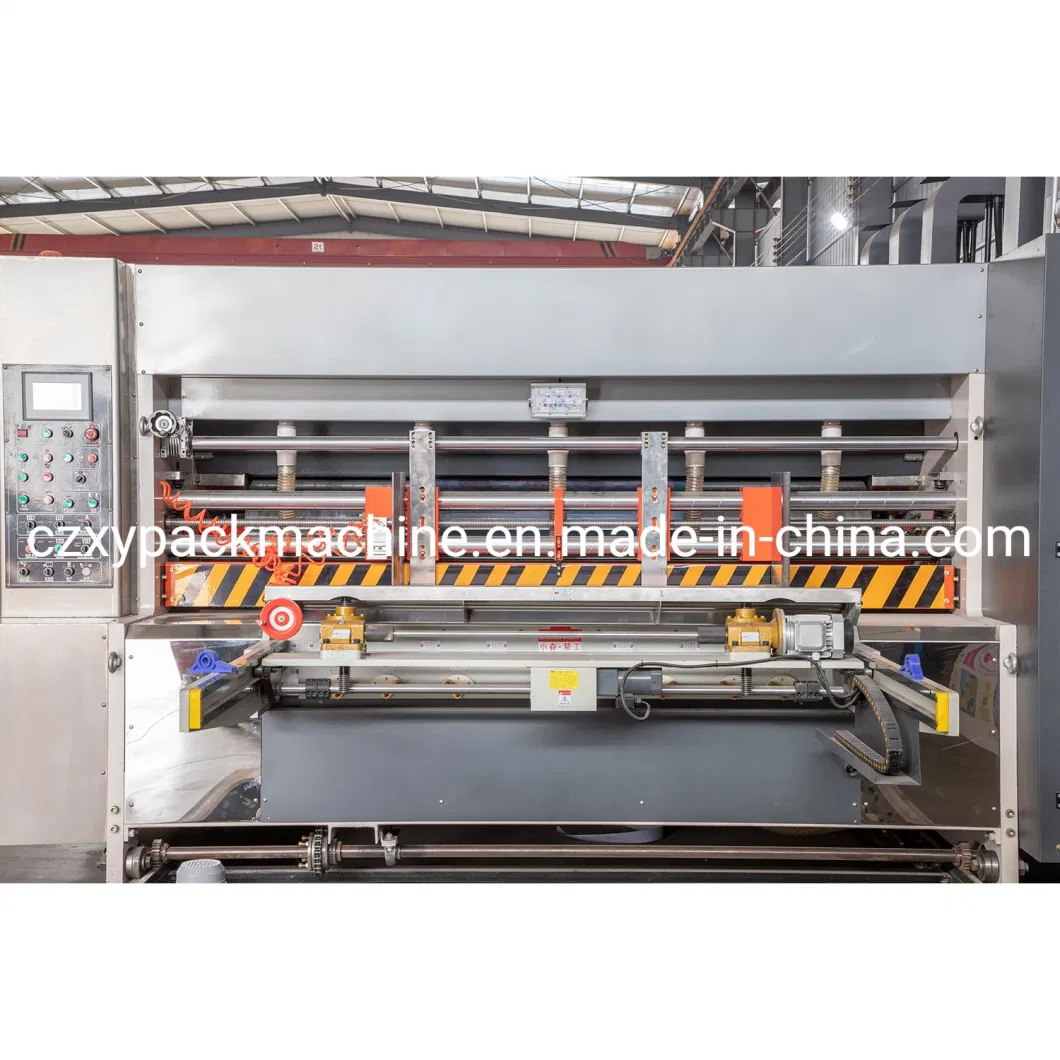 High Speed Automatic Flexo Ink Corrugated Carton Printer Slotting Die Cutting Machinery