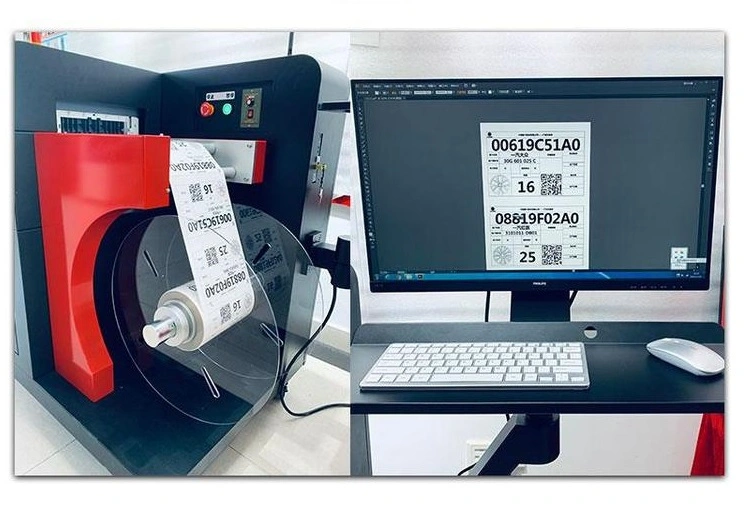 LED Dry Toner Digital Label Press