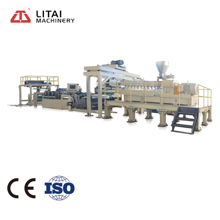 China Manufactured Plastic Twin-Screw ACP Sheet Machine/Extrusion Line for Blister Packaging Stationery Printing Fruit Tray