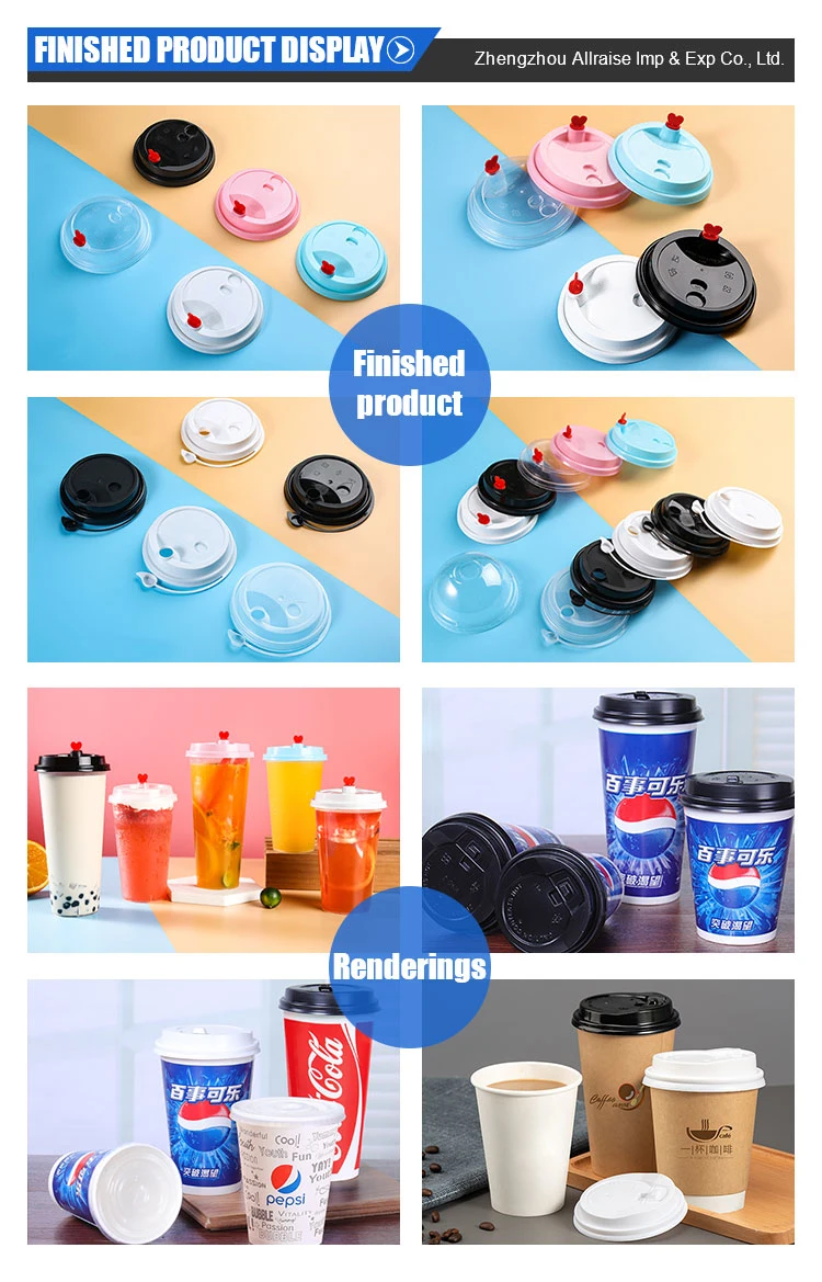 Plastic Paper Cup Lid Thermoforming Making Machine PP Pet Cup Cover Forming Machine