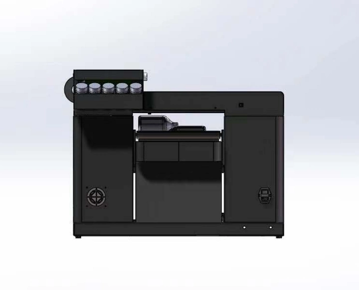 Printer for Cardboard Boxes Logo UV Printing Machine with 2 Heads