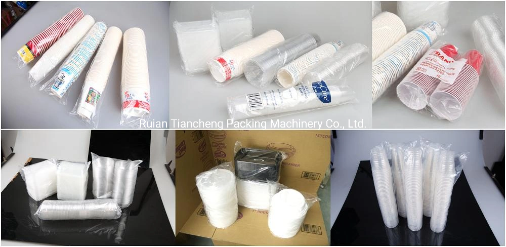 Factory Disposable Paper Cup Plastic Coffee Salad Bowl Yogurt Cup Packing Making Forming Pillow Printing and Punching Machine