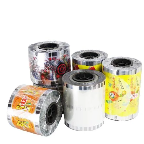 Gravure Printing Custom Bubble Tea Lid Heat Sealing Plastic Film