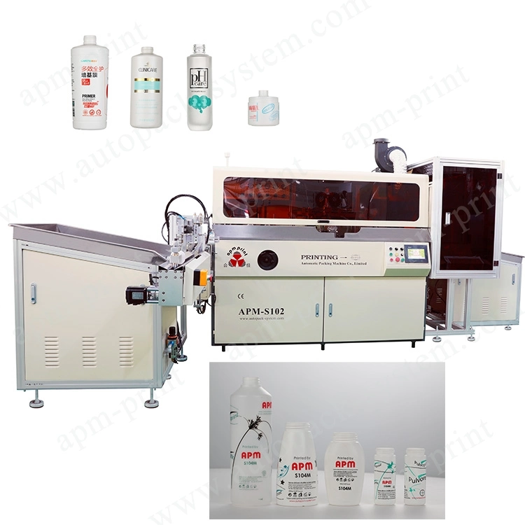 Automatic PP Pet PE Cup Screen Printing Machine