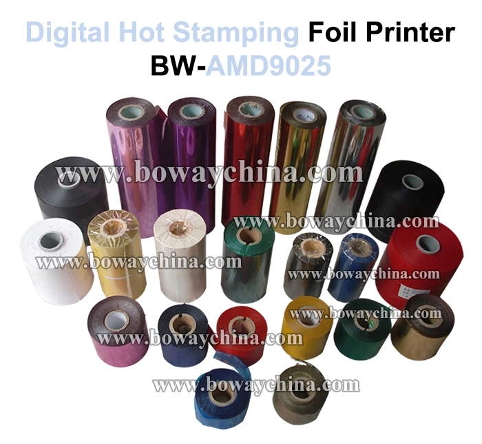 Last Time Printing Memory PVC PU Vinyl Plastic Digital Manual Flatted Hot Stamping Foil Printer Machine