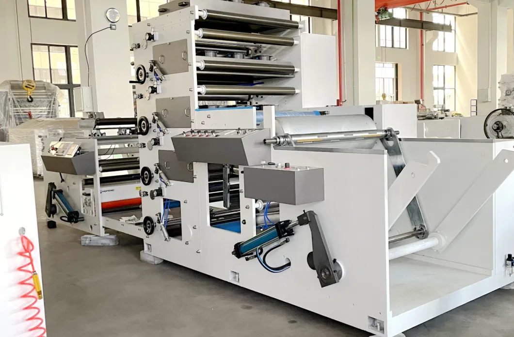 Multicolor Automatic Adhesive Paper Flexo Printing Machine