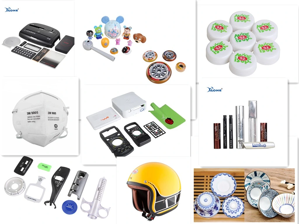 Plastic Hard Hat/Helmet/Bucket/Container/Pot Pad Printer 1 Color Pad Machinery PP Pail Pad Printing Machine