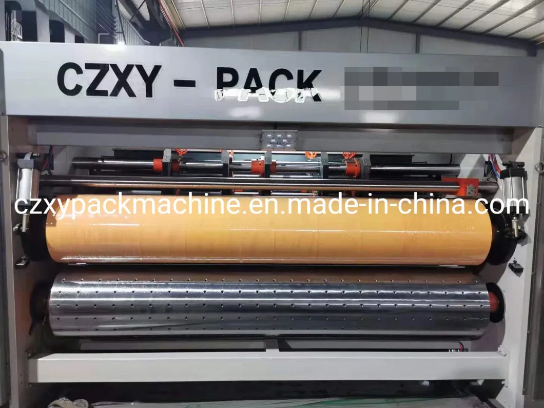 Full Automatic Flexo Printer Slotter Die-Cutter Stacker with Pre-Feeder