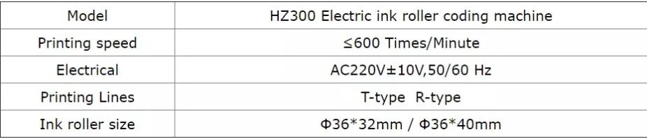 Hz1100hot Ink Roll Coder with Encoder High Speed Label Printing Machine Expiry Date Coder for Industrial Packaging Production Lin