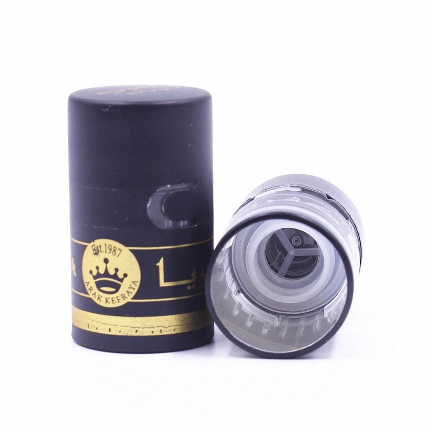 Solid Aluminum Plastic Internal 33/400 Gpi Screw Cap