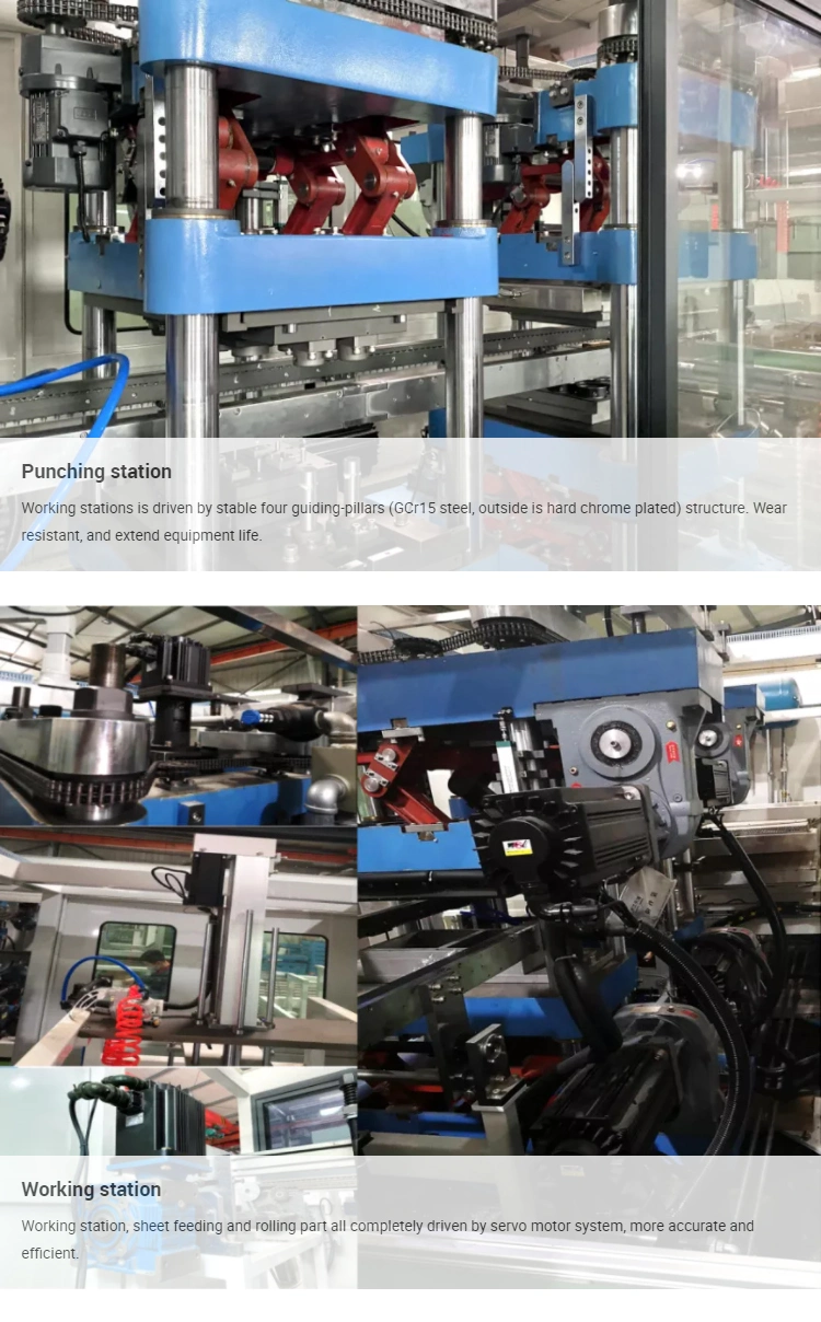 Popular Products Automatic Heat Press Forming Making Machine for Packing Lunch Box and Cups with CE and ISO Certification