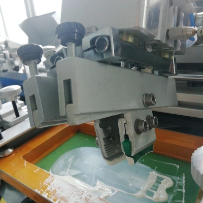 Screen Printing Machine for Jars Plastic Lid Cup Bottle