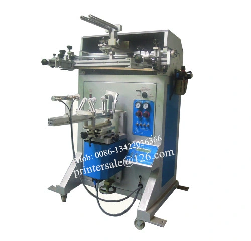 Lipstick Cover Screen Printing Machine/Screen Printer for Lids