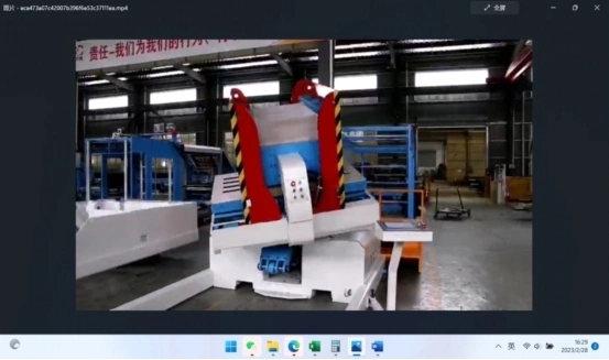 Pile Turner Waste Removal Machine Turning Stacker Machine