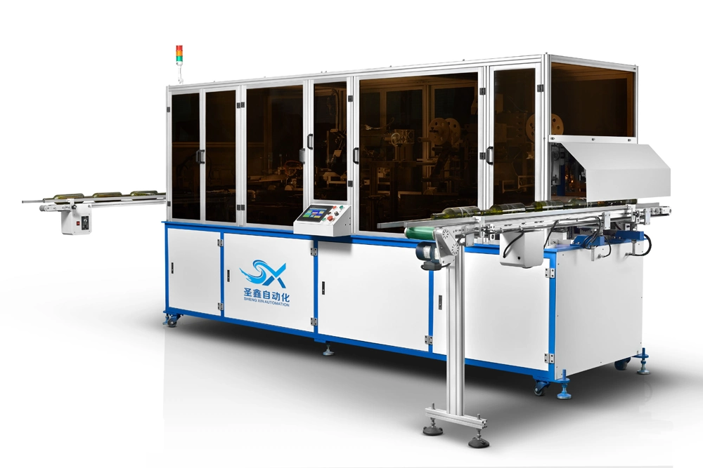 Sx-280 Fully Automatic Chain-Type Screen Printer for Drinking Glass Bottles